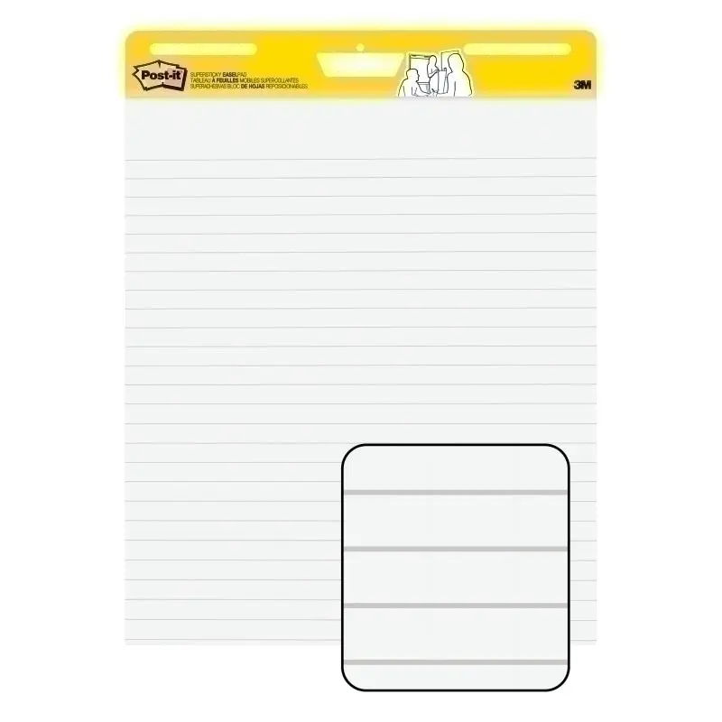 P-I SS Easel Pad Lined 561WLSS
