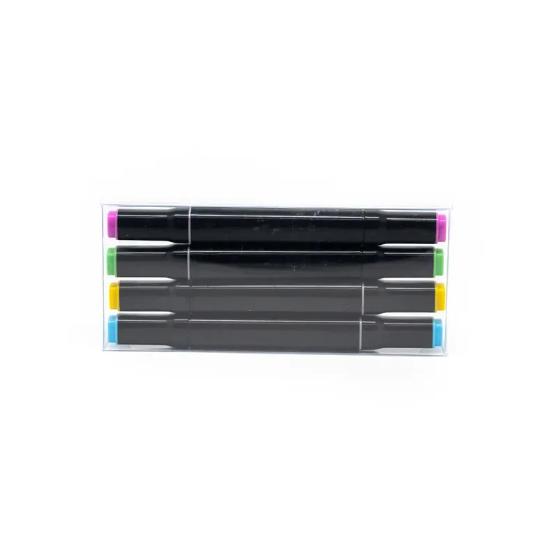Set Of 4 Dual Tipped MarkersAssorted