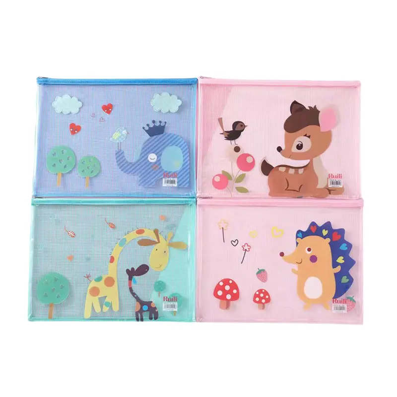 A5 Animal Zip CaseA5