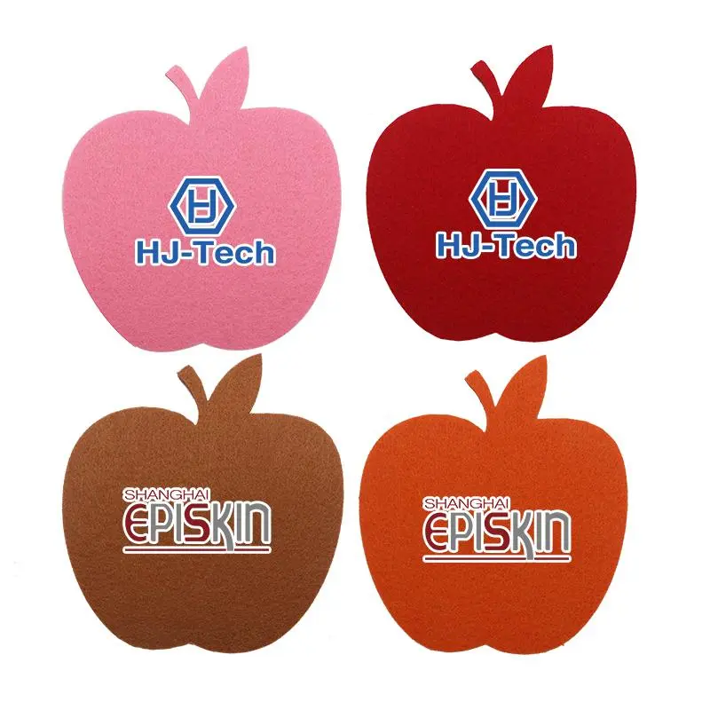 Apple Shaped Felt Coaster1500 