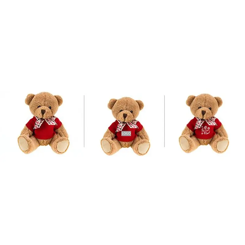 Articulated Bear with Bow, 20cm500 