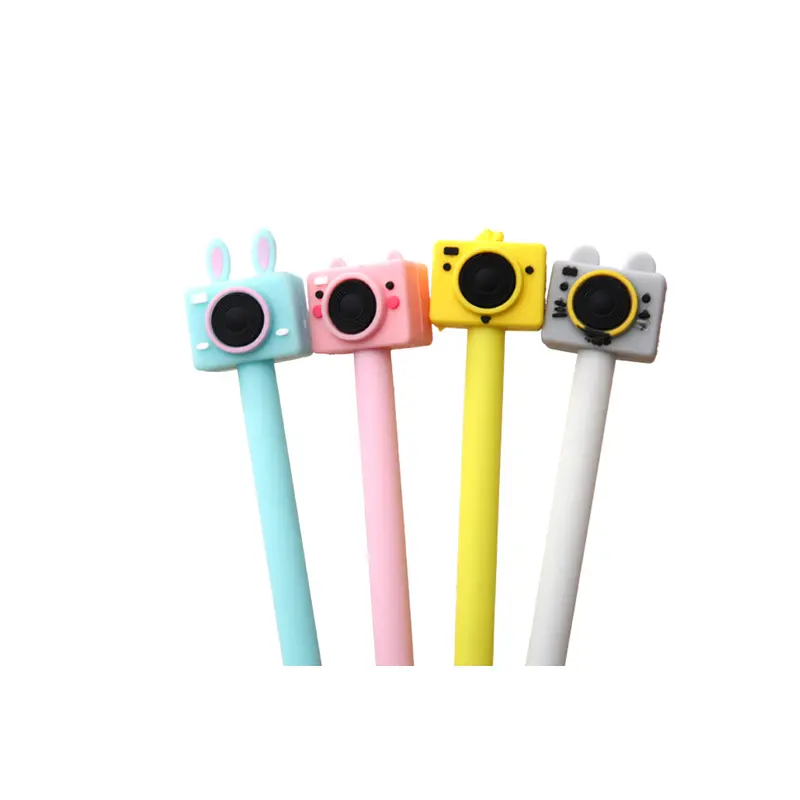 Camera Design Gel PenAssorted