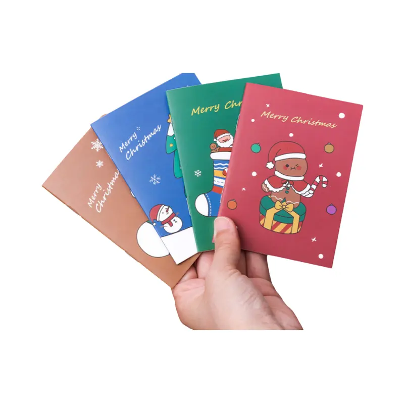 Christmas Gingerbread Man Design NotebookAssorted