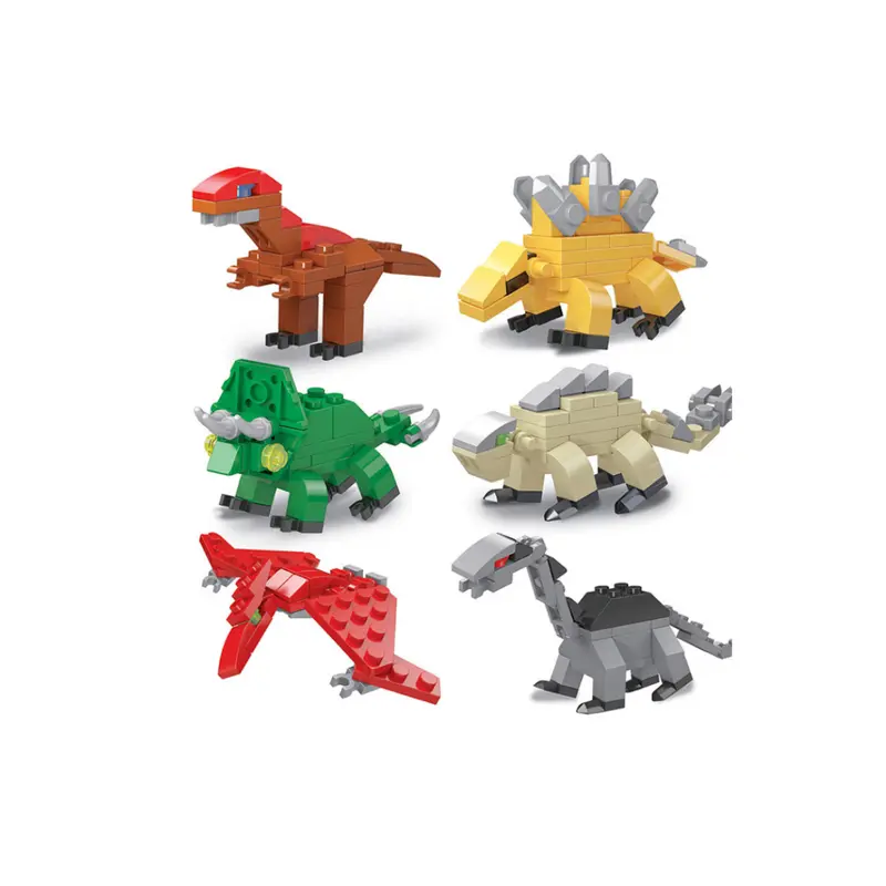 Dinosaur Themed Building Blocks ToyAssorted