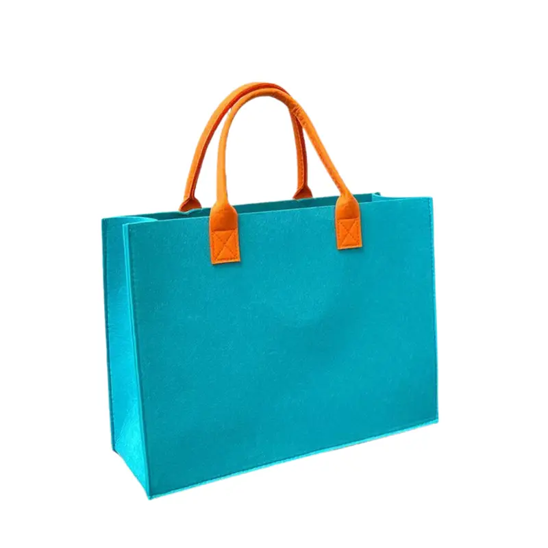 Colorful Felt Tote Bag (Deliver in 4-6 weeks)Medium