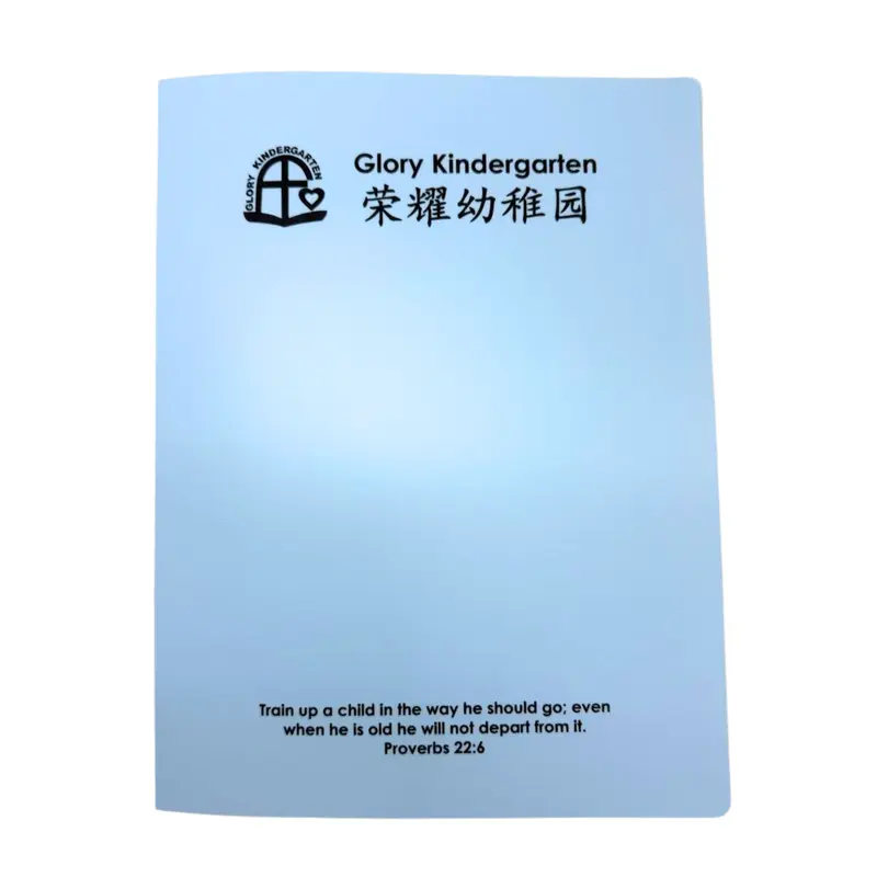Customised Clear Book File Folder (40 Pockets) (Preorder)