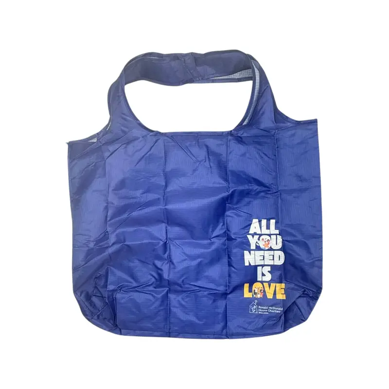 Customised Foldable Recycle Shopping Tote Bag (Preorder)