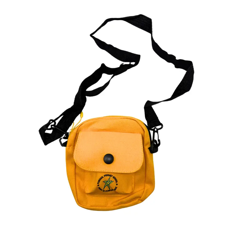 Customised Small Canvas Messenger Bag (Preorder)