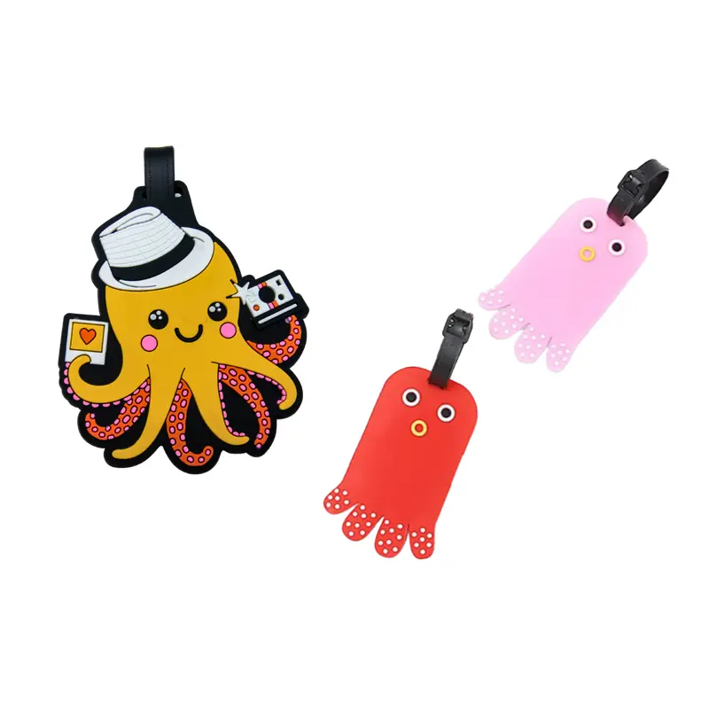 Cute Octopus Animal Design Luggage TagAssorted