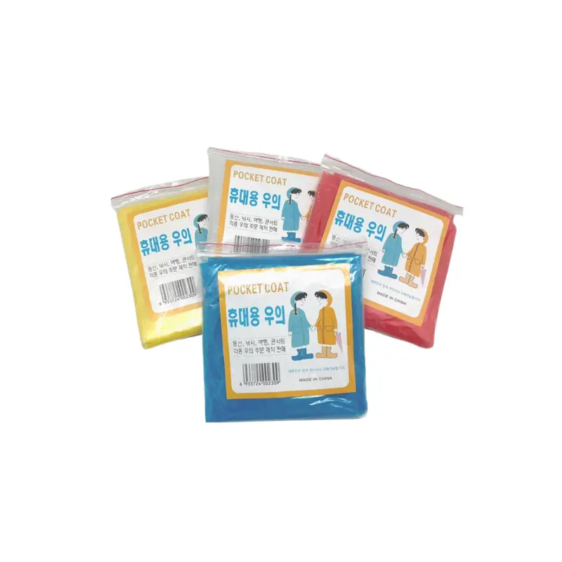 Disposable Pocket Raincoat