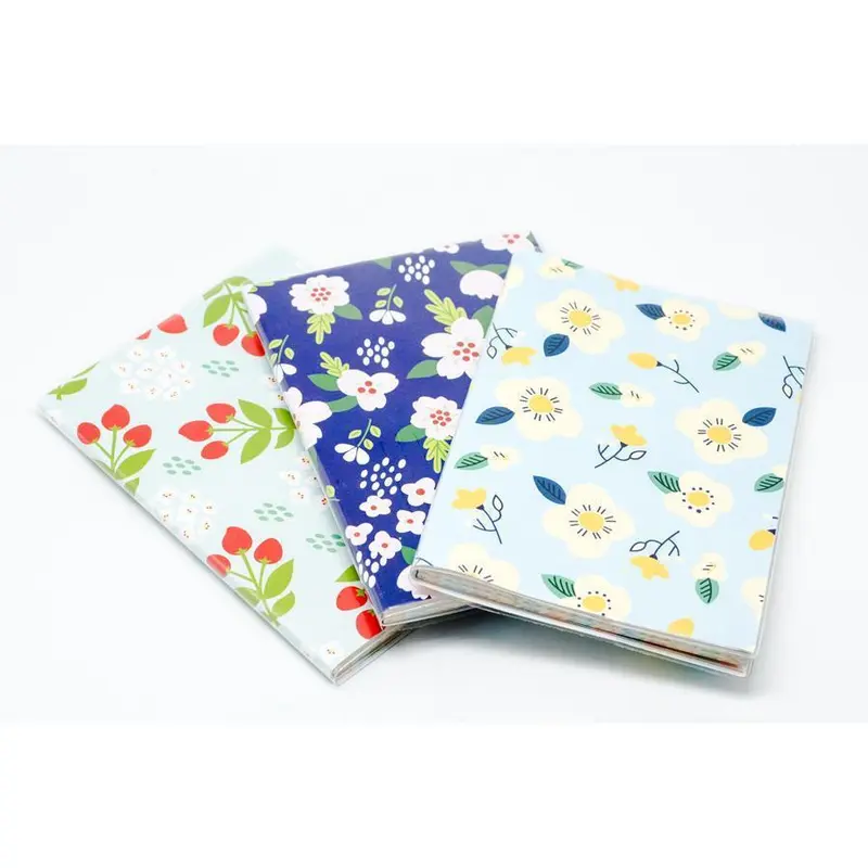 Floral Motif Notebook PlannerAssorted