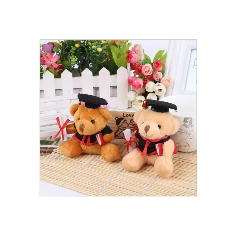 Graduation Bear with Hat KeychainAssorted