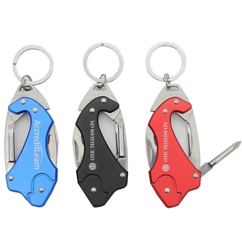 Keychain With 4-In-1 Multi-Tool Set500 