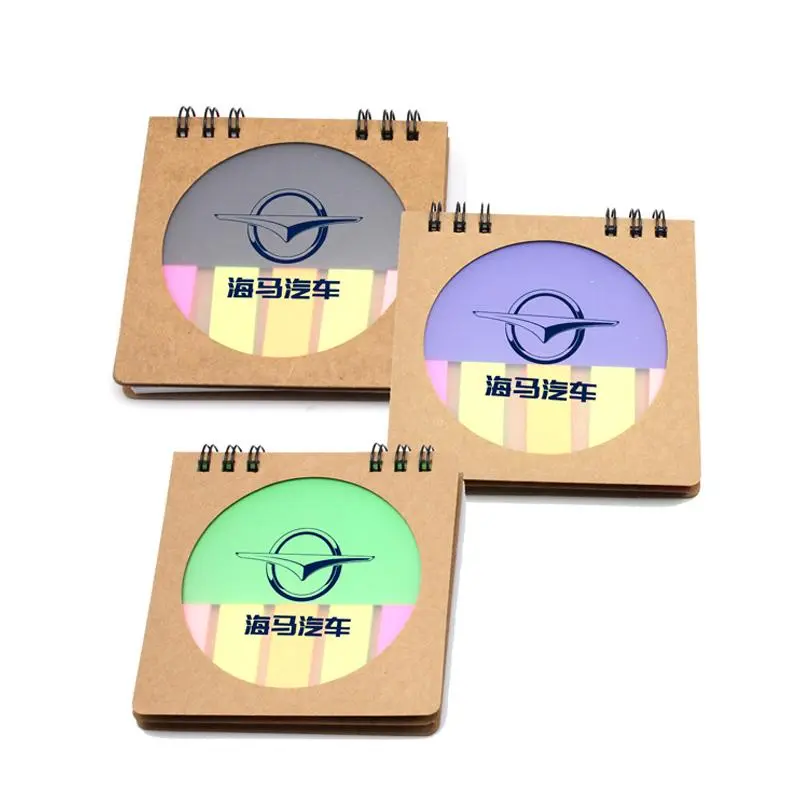 Notepad Set With Circle Cutout On Cover1000 