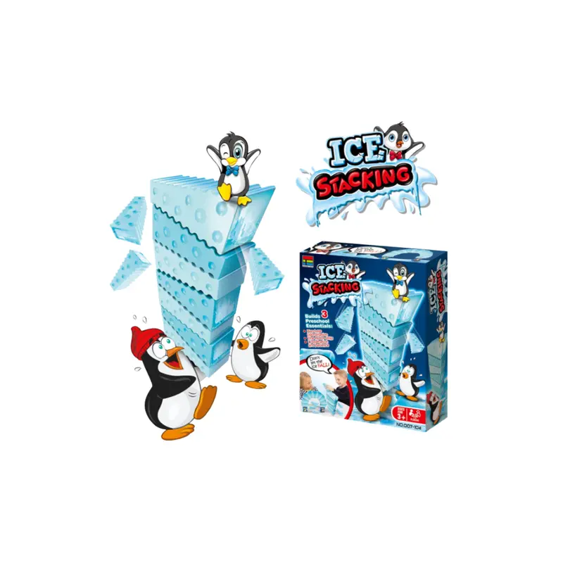 Penguin Ice Stacking Game