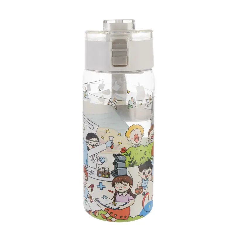 Plastic Water Bottle with Strainer (Deliver in 4-6 weeks)