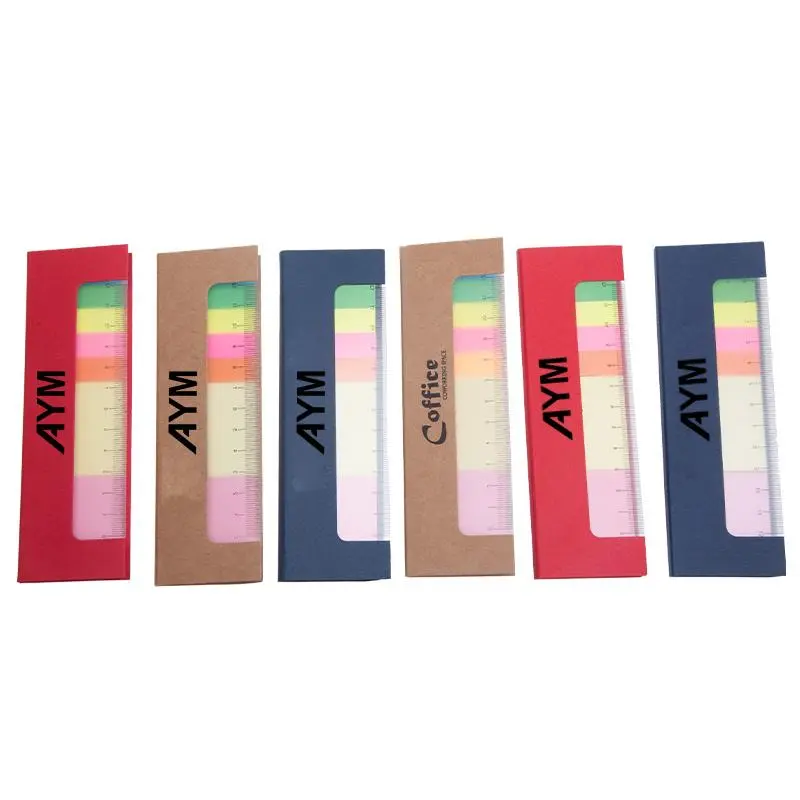Sticky Note Set In Ruler Design1000 