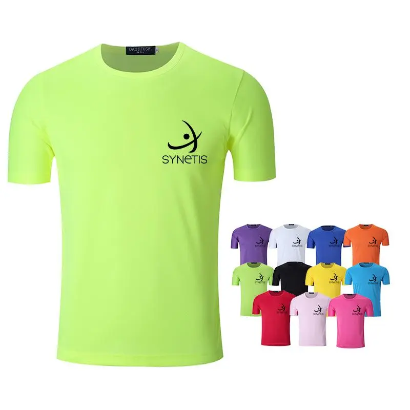 Quick-Dry Short-Sleeved Shirt With Round Neck1000 