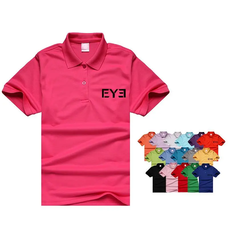 Short-Sleeved Polo Shirt With Thick Lapels1000 