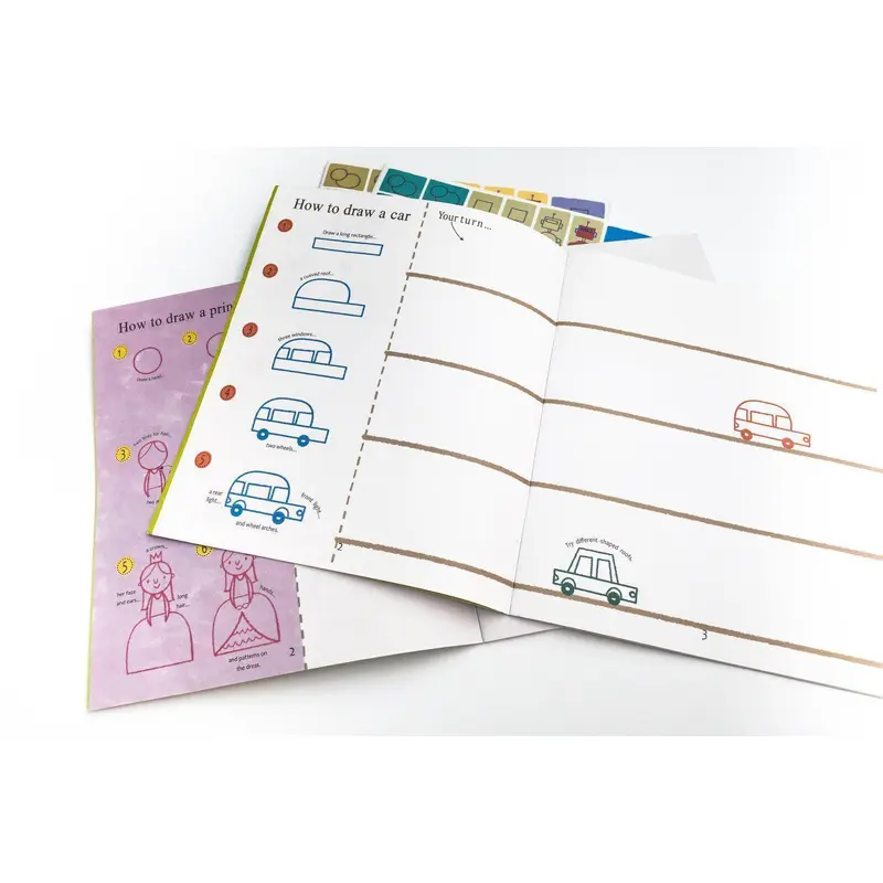 Step by Step Drawing Books (24 pages)Assorted