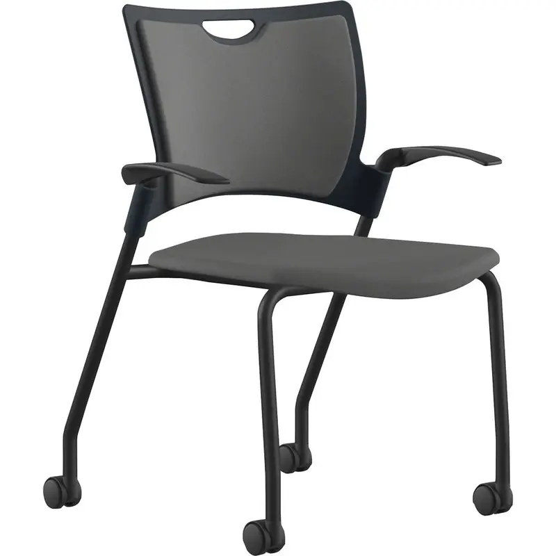9 to 5 Seating Bella Fabric Seat Mobile Stack Chair [SKU - NTF1315A12BFDO]EA