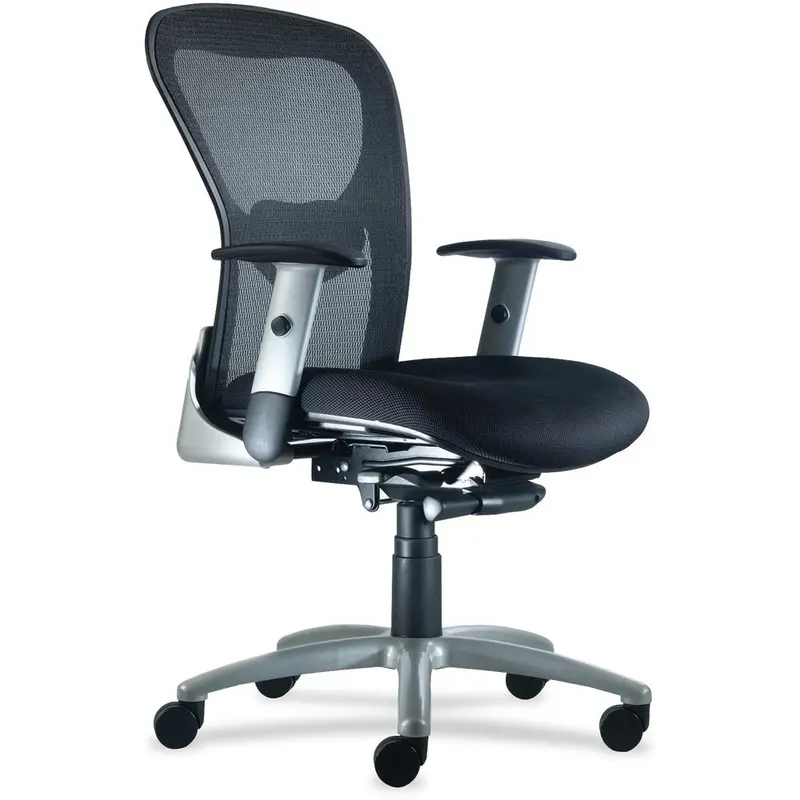 9 to 5 Seating Strata 1560 Mid Back Mesh Chair with Silver Accent [SKU - NTF1560Y2A8ST01]EA