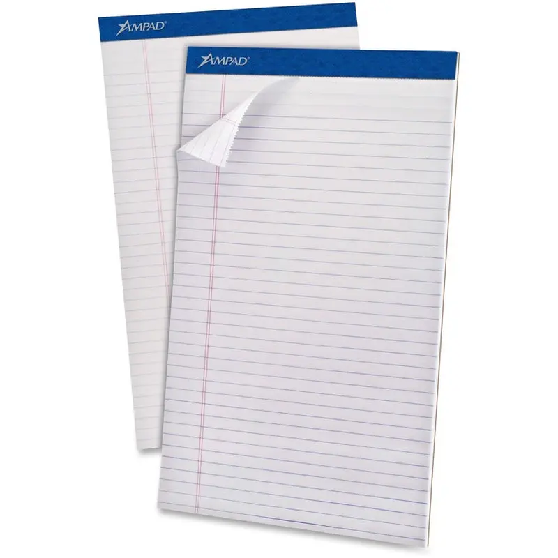 Ampad Perforated Ruled Pads - Legal [SKU - TOP20330]DZ