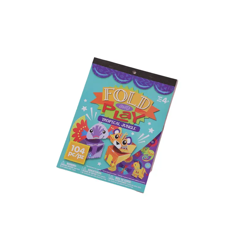 Tropical Jungle Theme DIY Fold and Play BookAssorted