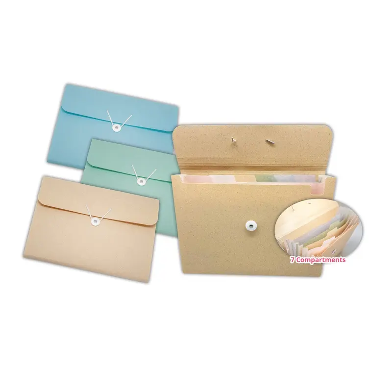 Wheat Fibre Accordion Folder