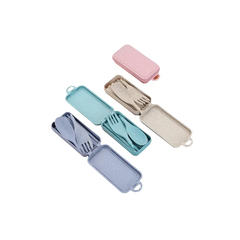 Wheat Foldable Utensil Set