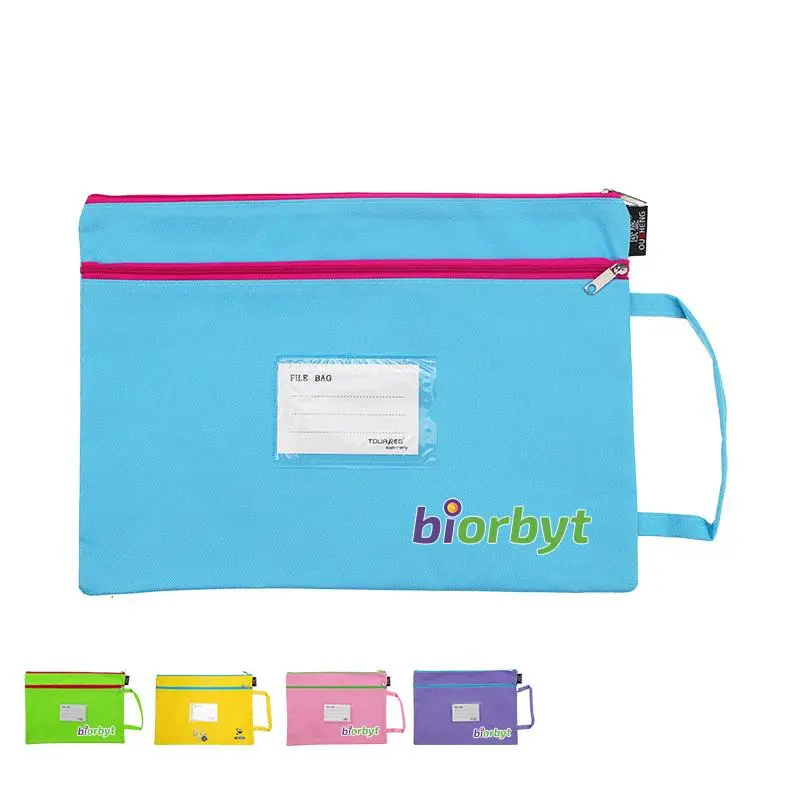 Zip Document Case with Side Handle500 