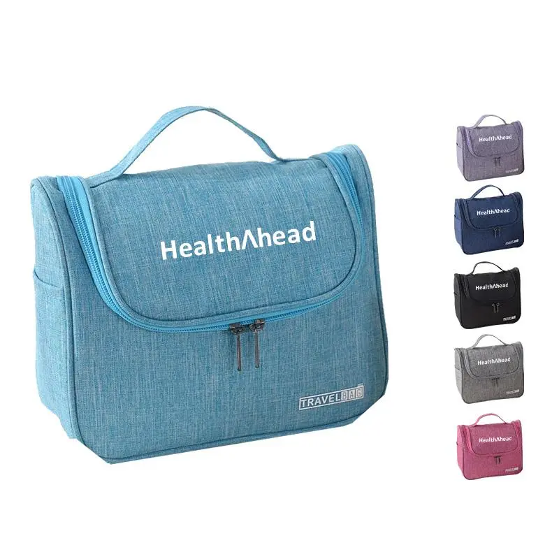 Zippered Toiletry Bag With Side Pockets For Travel500 