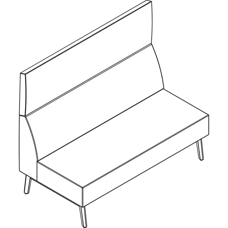 Arold Hip Hop Collection High Back Straight Chair [SKU - AROHC60HW20W8N]EA