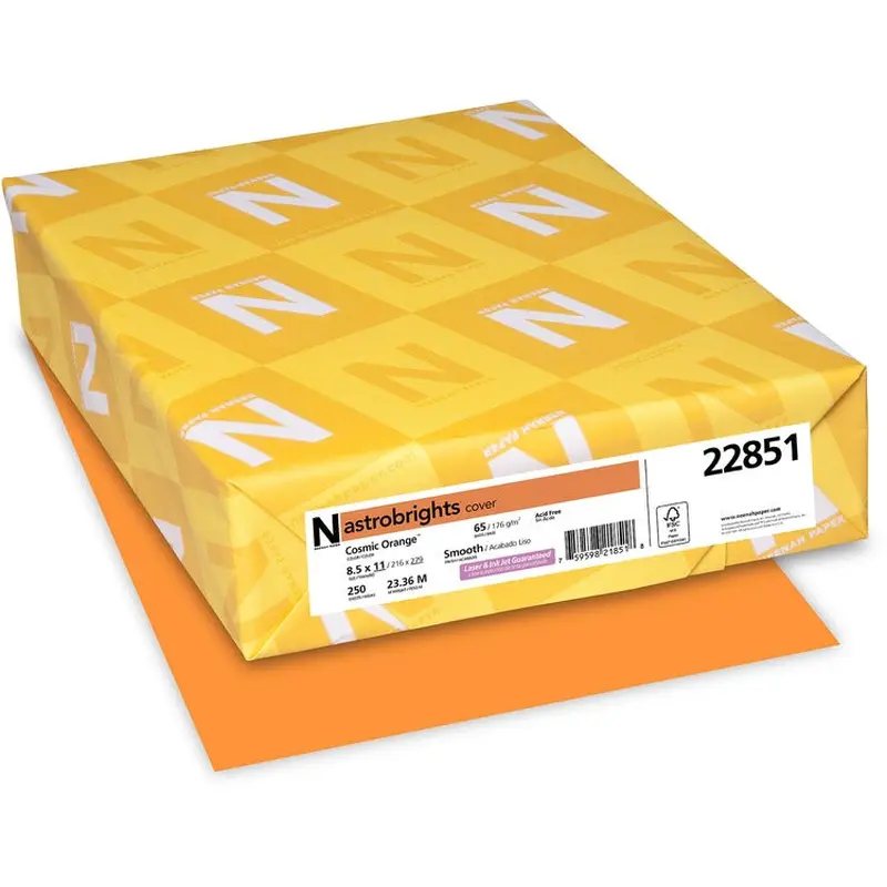 Astrobrights Colored Cardstock [SKU - WAU22851]PK