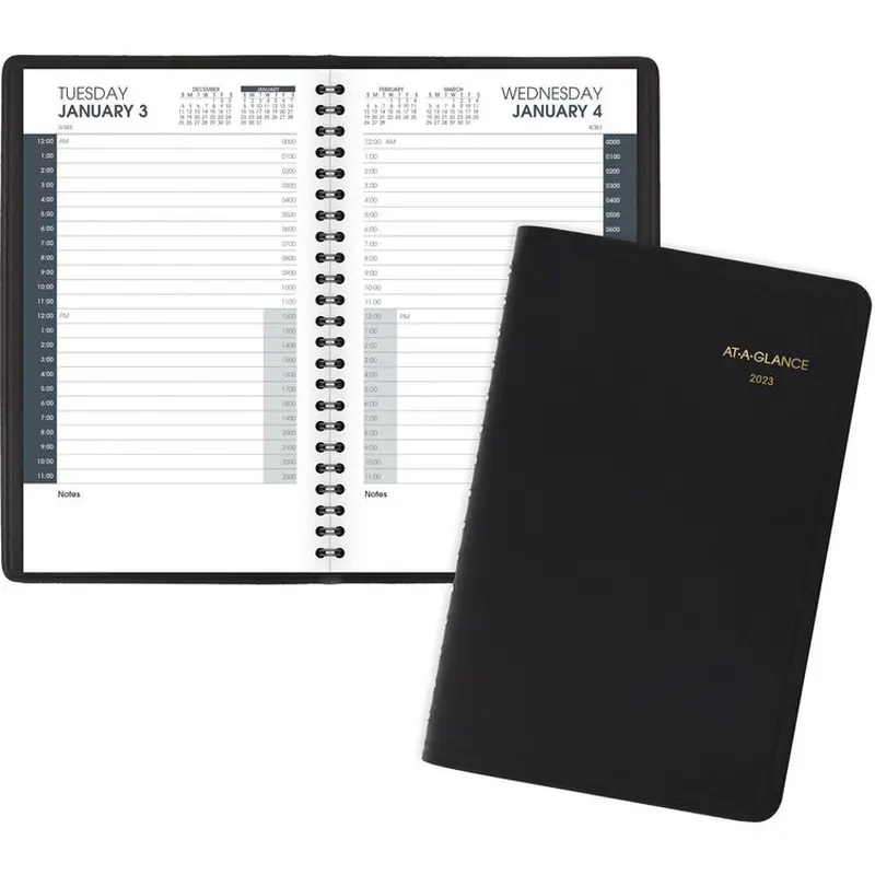 At-A-Glance 24-Hour Daily Appointment Book [SKU - AAG7020305]EA