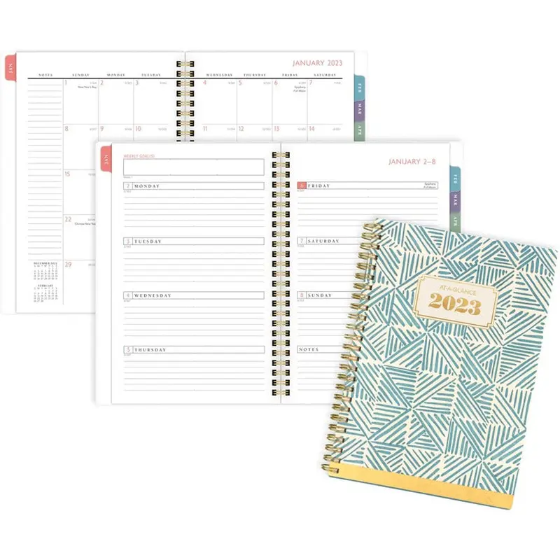 At-A-Glance Badge Hand-Drawn Geo Planner [SKU - AAG1641H200]EA