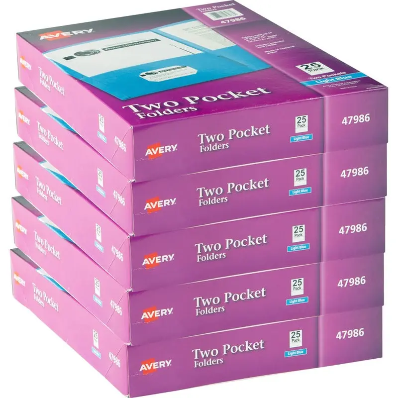 Avery Letter Pocket Folder [SKU - AVE47986CT]CT