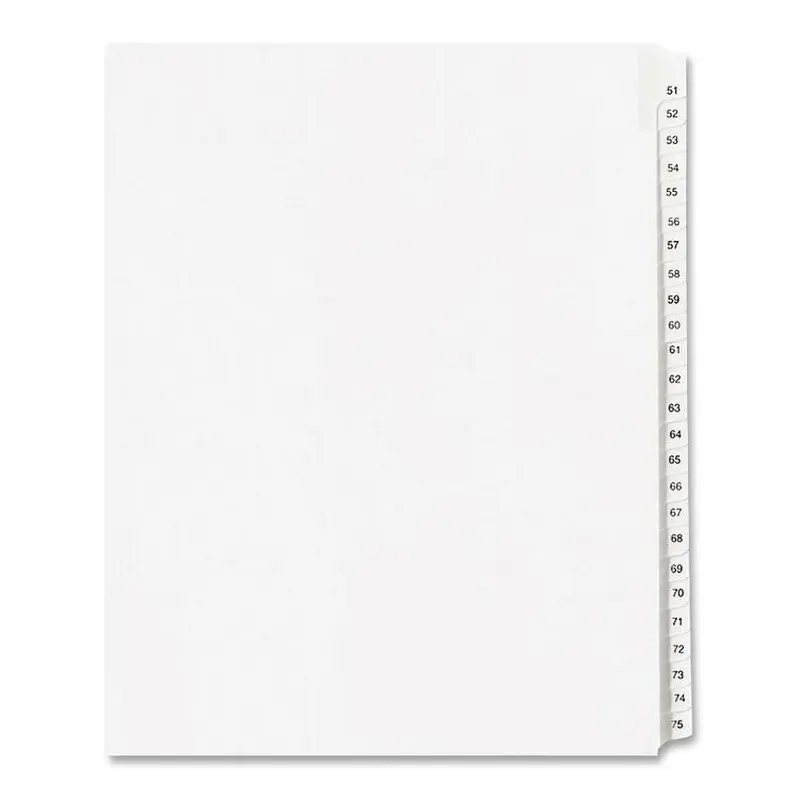 Avery Collated Legal Exhibit Dividers - Allstate Style [SKU - AVE01703]ST