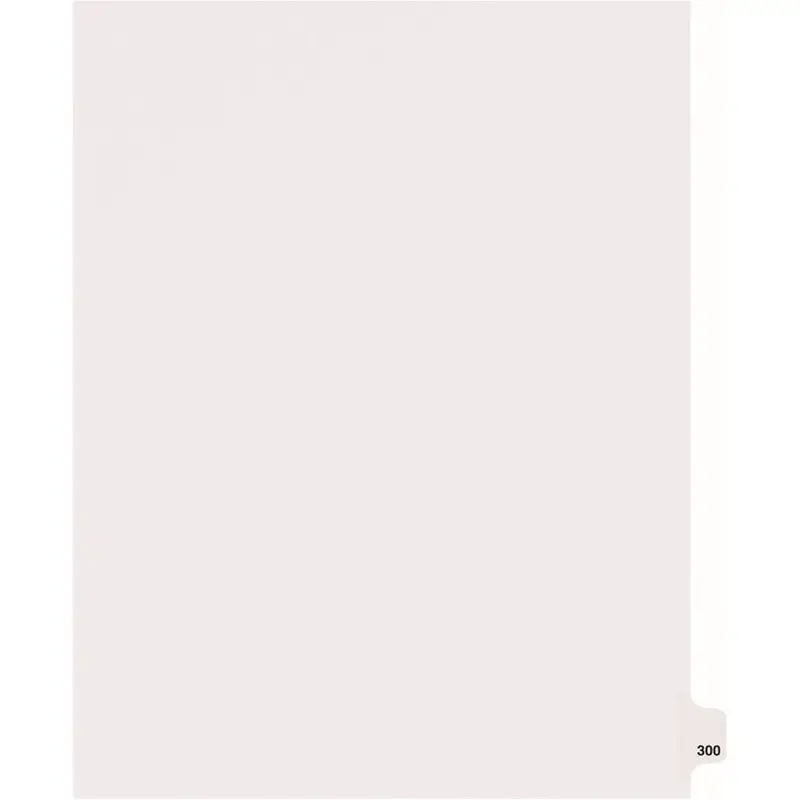 Avery Side Tab Individual Legal Dividers [SKU - AVE82516]PK