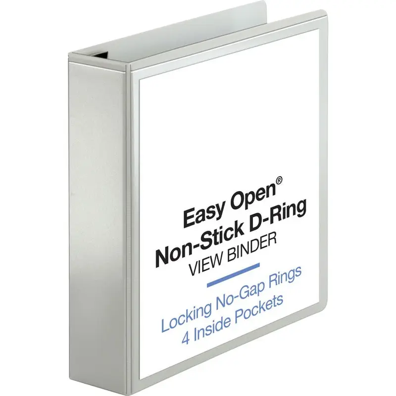Business Source Locking D-Ring View Binder [SKU - BSN26959]EA