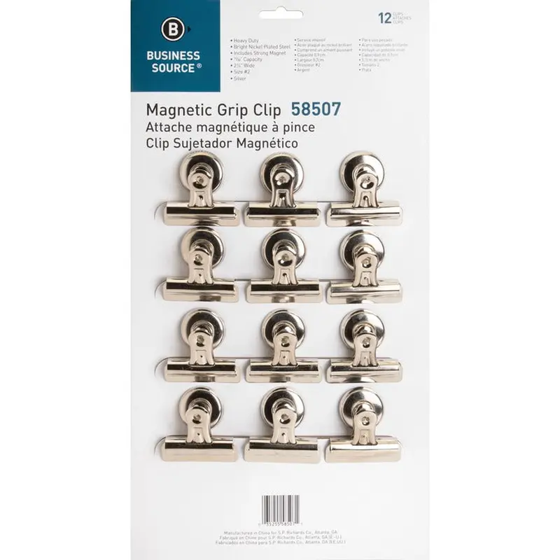 Business Source Magnetic Grip Clips Pack [SKU - BSN58507]BX