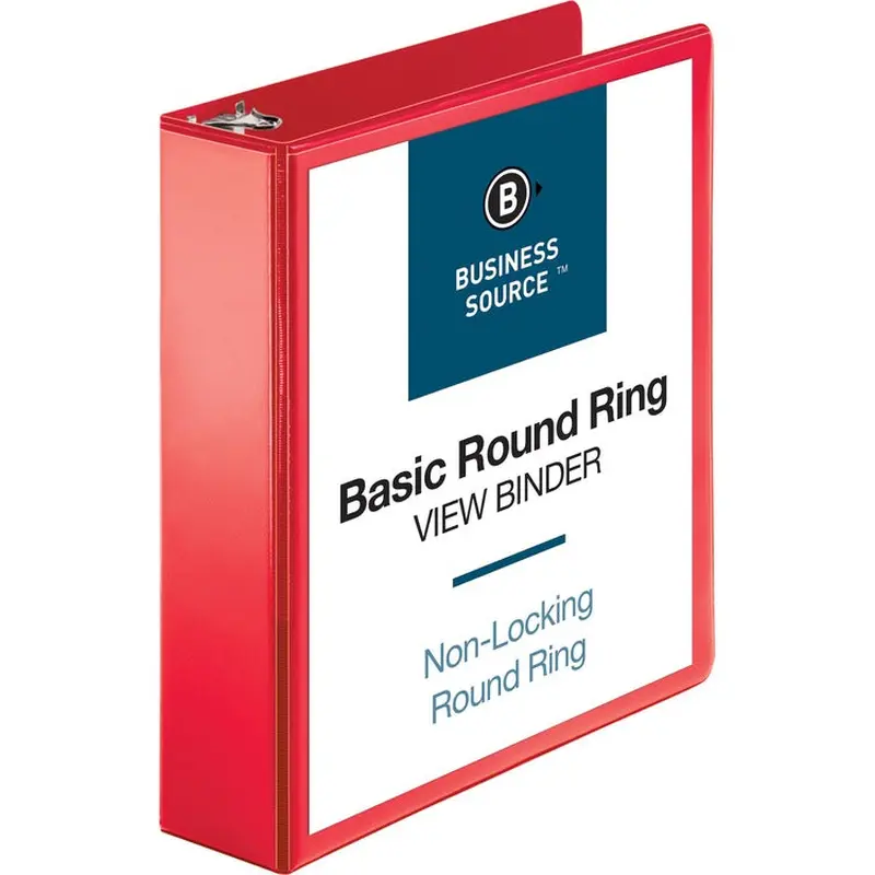 Business Source Round Ring Binder [SKU - BSN09968]EA