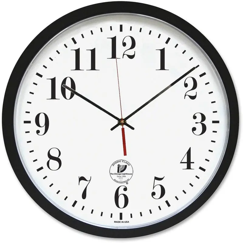 Chicago Lighthouse 16.5" Atomic Wall Clock [SKU - ILC67403302]EA