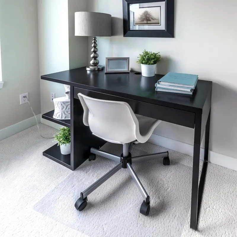 Cleartex Ultimat Low / Medium Pile Carpet Rectangular Chairmat [SKU - FLR1115223ER]EA