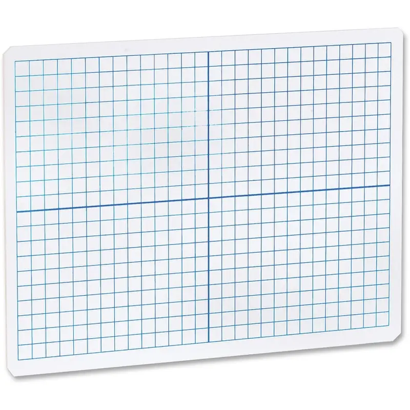 Flipside Grid Side/Plain Side Dry Erase Lap Board [SKU - FLP11000]EA
