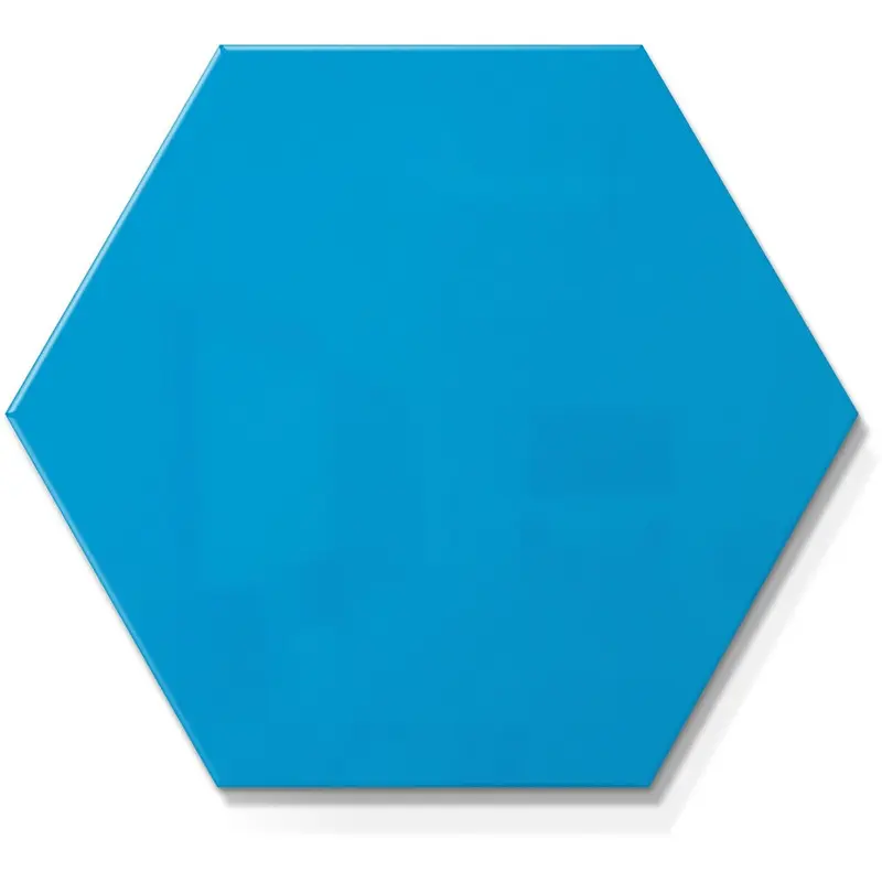 Ghent Powder-Coated Hex Steel Whiteboards [SKU - GHEHEXS1821BB]EA