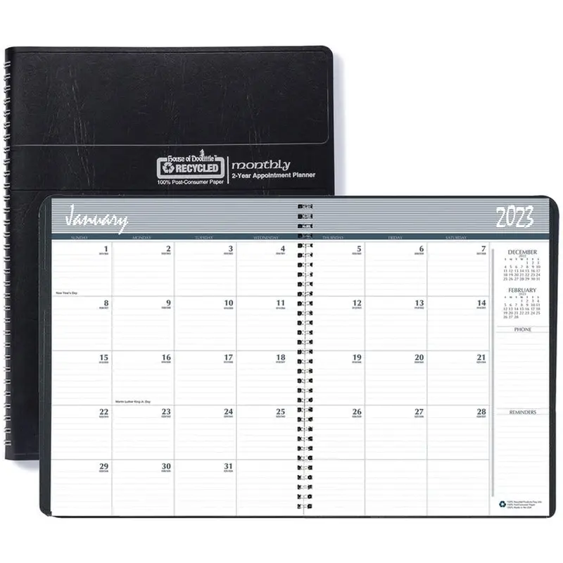 House of Doolittle Doolittle 24-month Large Planner [SKU - HOD262002]EA
