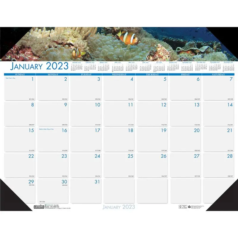 House of Doolittle EarthScapes Sea Life Desk Pads [SKU - HOD193]EA