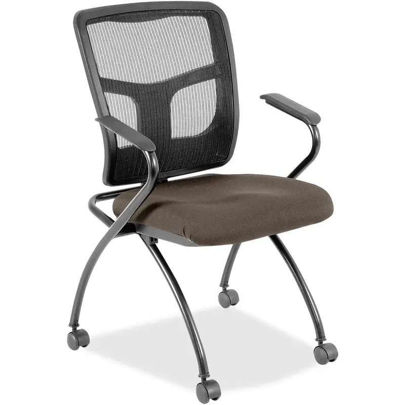 Lorell Ergomesh Nesting Chairs with Arms [SKU - LLR84374077]CT