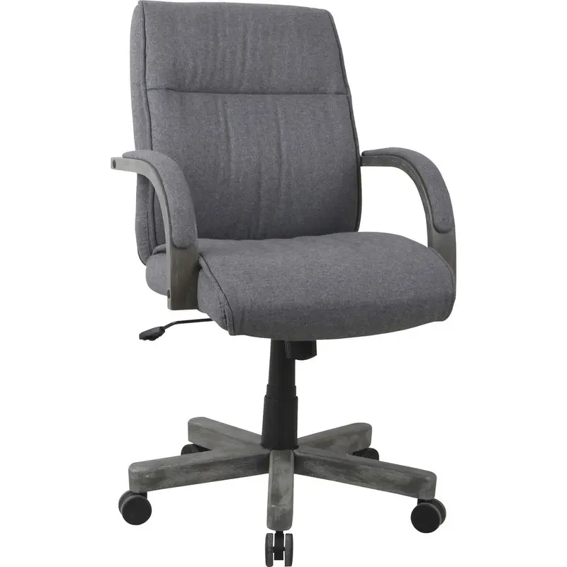 Lorell Gray Fabric High-Back Executive Chair [SKU - LLR68569]EA